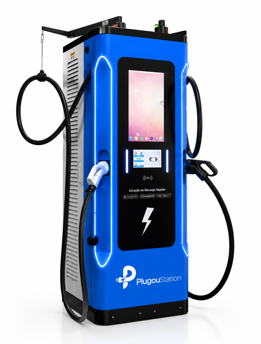 Carregador Plugou Stations de alta performance